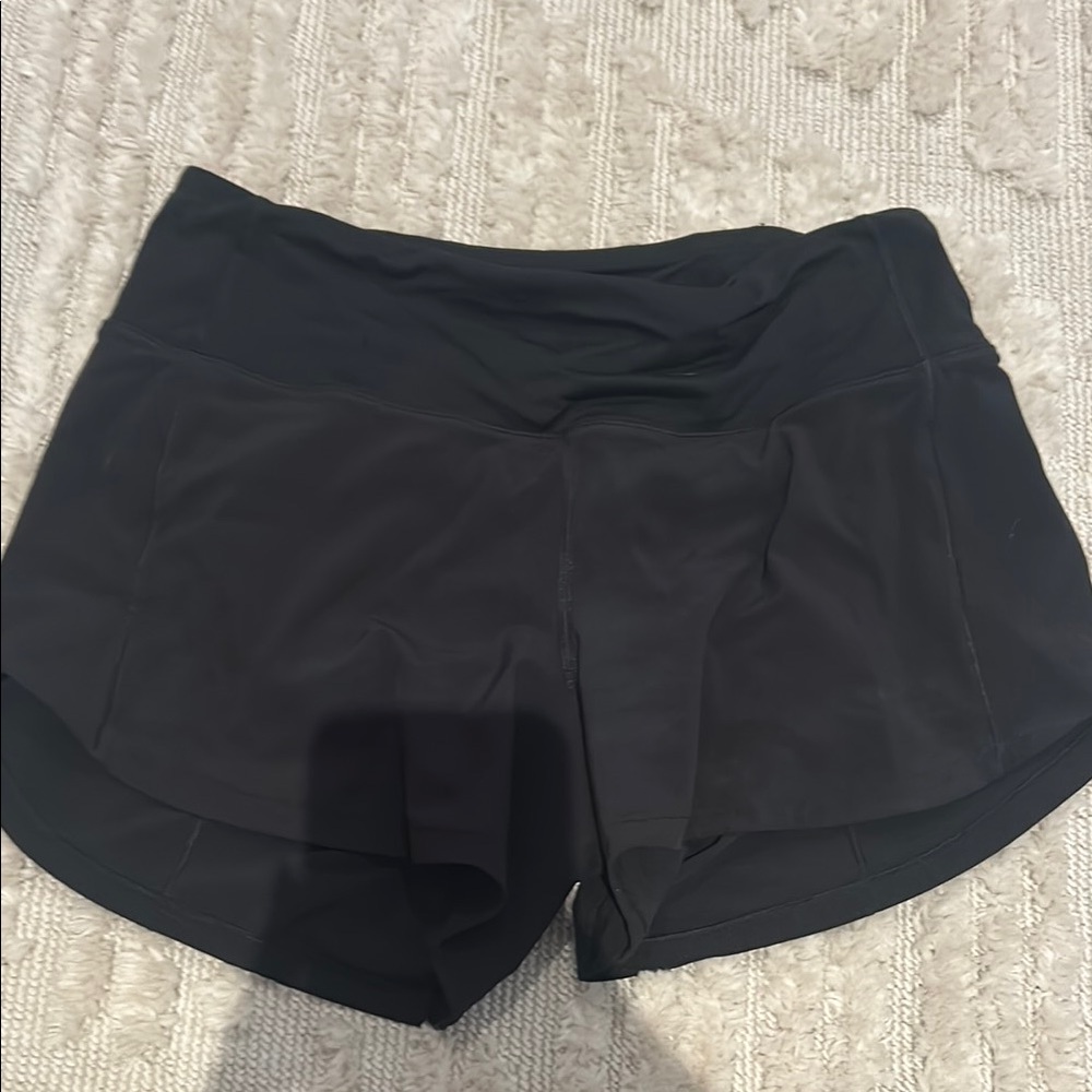 Lululemon Athletica Black Athletic Shorts Sleek Design